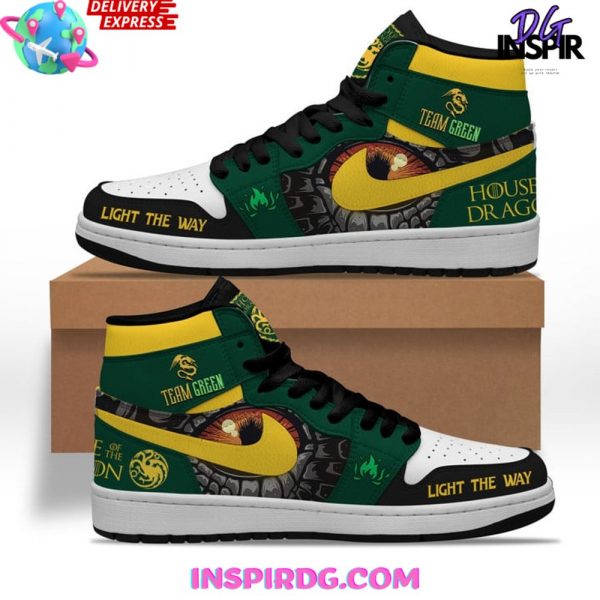 House Of The Dragon Team Green Nike Air Jordan 1