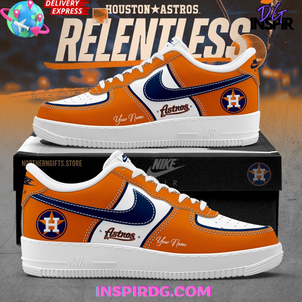 Houston Astros Relentless Limited Edition Nike Air Force 1 InspirDG