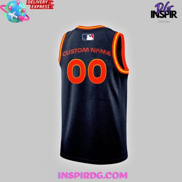 Houston Astros Space City Connect Baseball Jersey