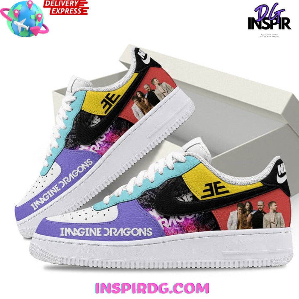 Imagine Dragons Limited Edition Nike Air Force 1 Imagine Dragons Limited Edition Nike Air Force 1