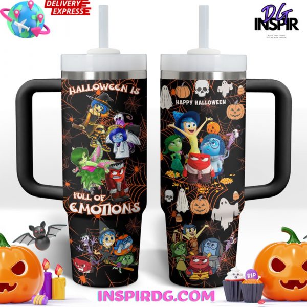 Inside Out Halloween Stanley Tumbler Cup 40oz