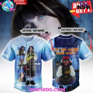 Billie Eillish Hit Me Hard And Soft Concert Jersey