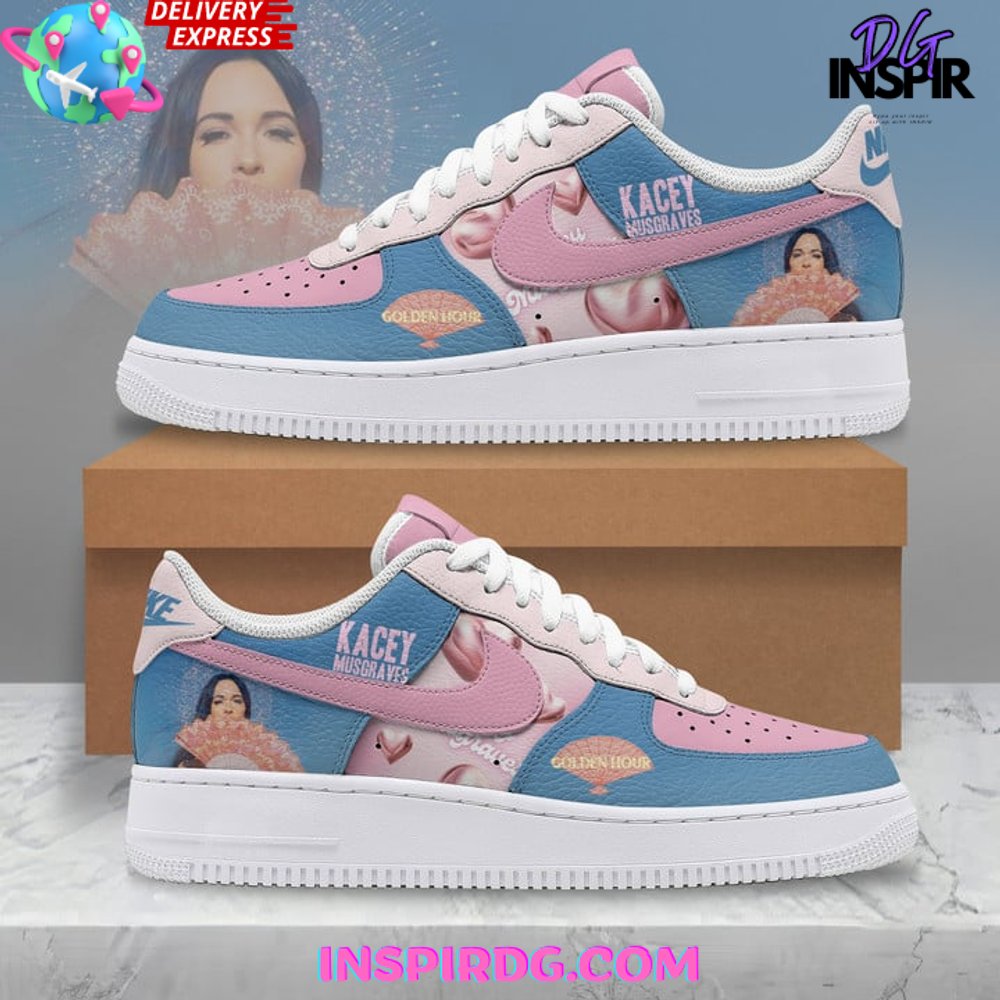 Kacey Musgraves Limited Edition Pastel Air Force 1 InspirDG