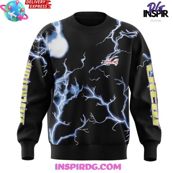 Lewis Hamilton Silverstone Crew Lightning Sweatshirt