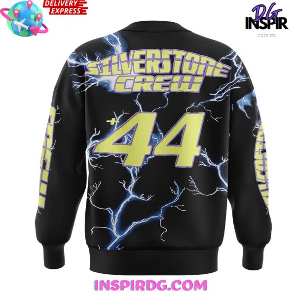 Lewis Hamilton Silverstone Crew Lightning Sweatshirt