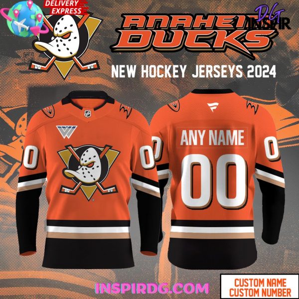 Limited Edition Anaheim Ducks New Hockey Jersey 2024