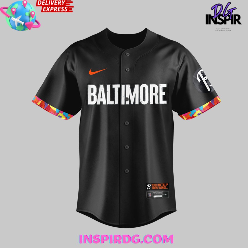 Limited Edition NBA Baltimore Orioles Customized Baseball Jersey InspirDG