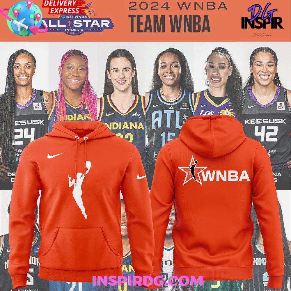 New Limited Edition WNBA All Star Hoodie 2024