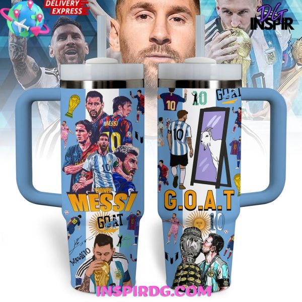 Lionel Messi GOAT Limited Edition Stanley Tumbler Cup