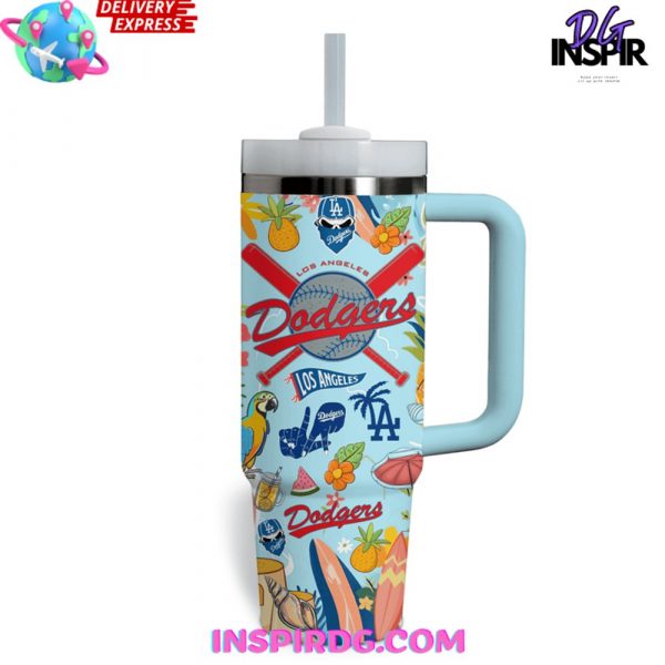 Los Angeles Dodgers Summer Beach Stanley Tumbler Cup