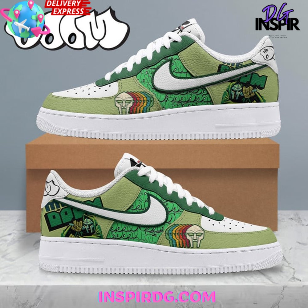 MF DOOM Special Edition Air Force 1 Sneaker InspirDG