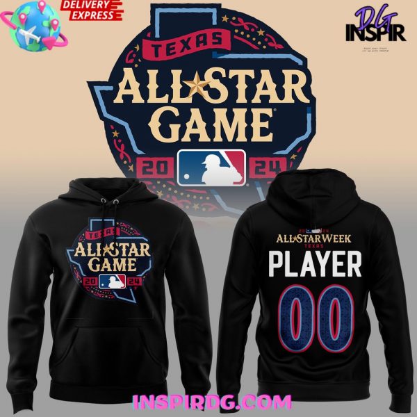 MLB All-Star Game Texas 2024 Black Hoodie