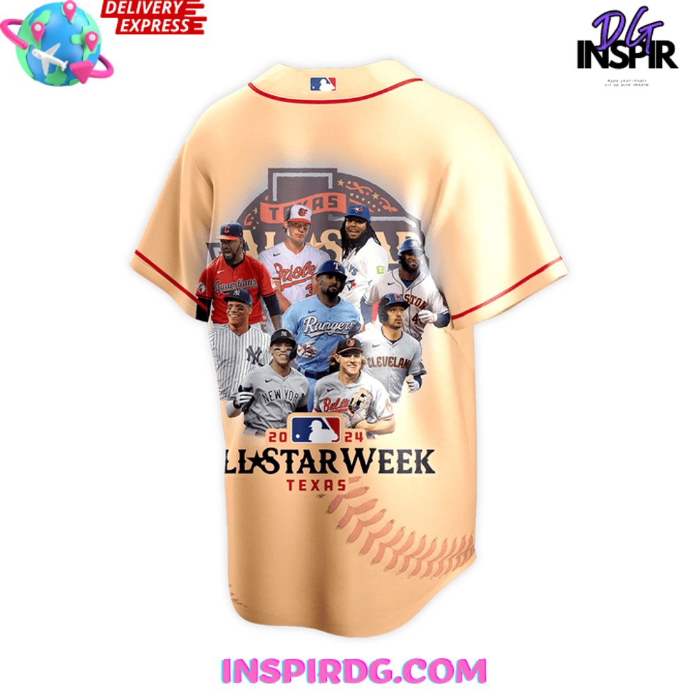 MLB All-Star Week 2024 Texas American League Baseball Jersey MLB All-Star Week 2024 Texas American League Baseball Jersey