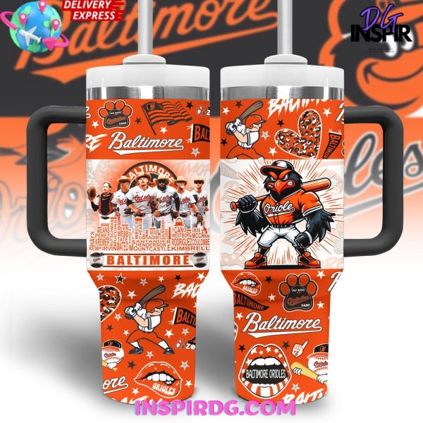 MLB Baltimore Orioles American League East Stanley Tumbler Cup