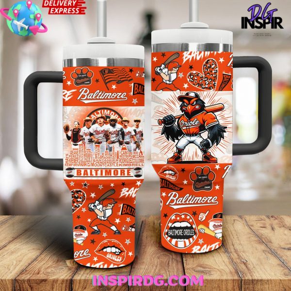 MLB Baltimore Orioles American League East Stanley Tumbler Cup