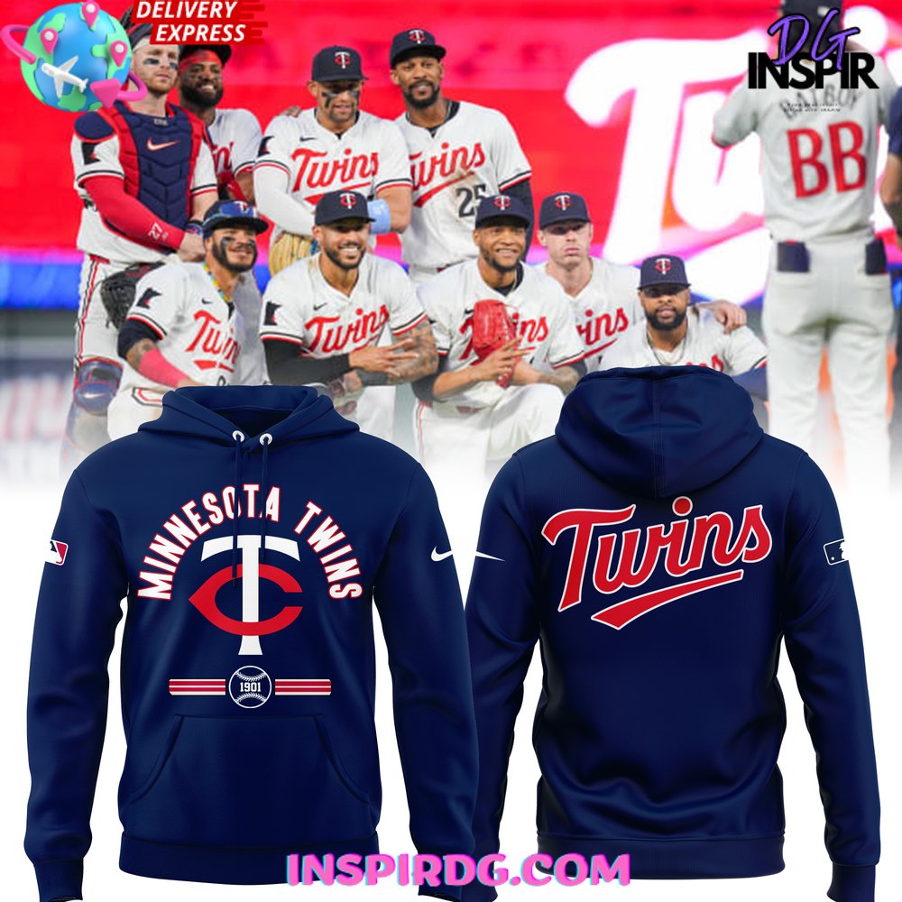 Minnesota popular Twins Powder Blue Hoodie