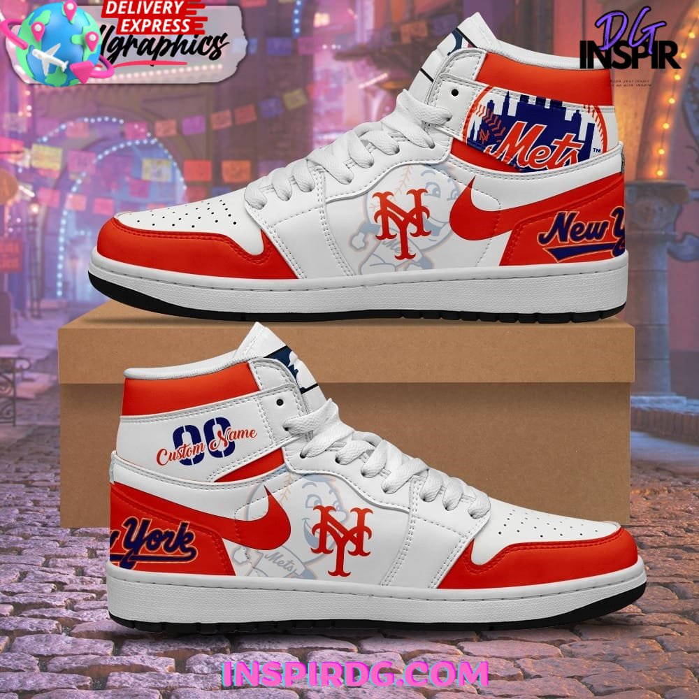 MLB New York Mets Limited Edition Nike Air Jordan 1 InspirDG