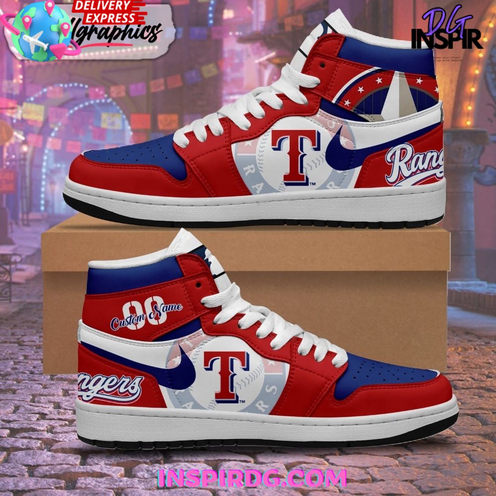 MLB Texas Rangers Limited Edition Nike Air Jordan 1 MLB Texas Rangers Limited Edition Nike Air Jordan 1