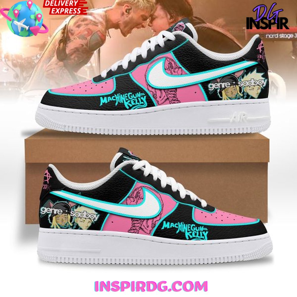 Machine Gun Kelly Pink Limited Edition Air Force 1 - InspirDG