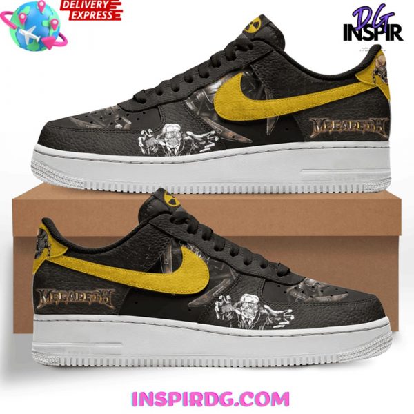 Megadeth Rockband Black Nike Air Force 1