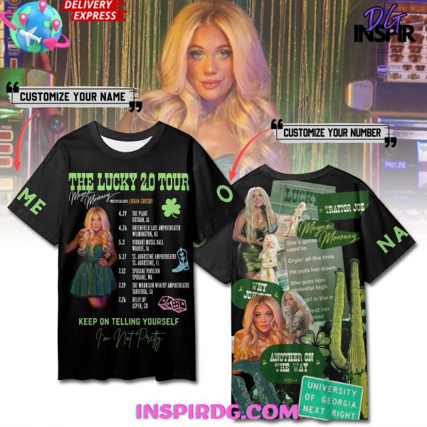 Megan Moroney The Lucky 20 Tour T-Shirt