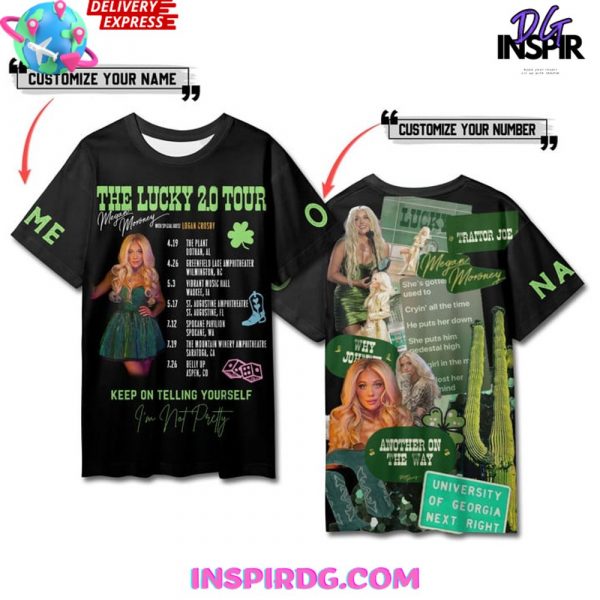 Megan Moroney The Lucky 20 Tour T-Shirt