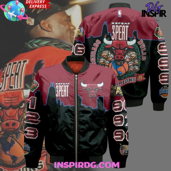 Michael Jordan Chicago Bulls 2024 Bomber Jacket