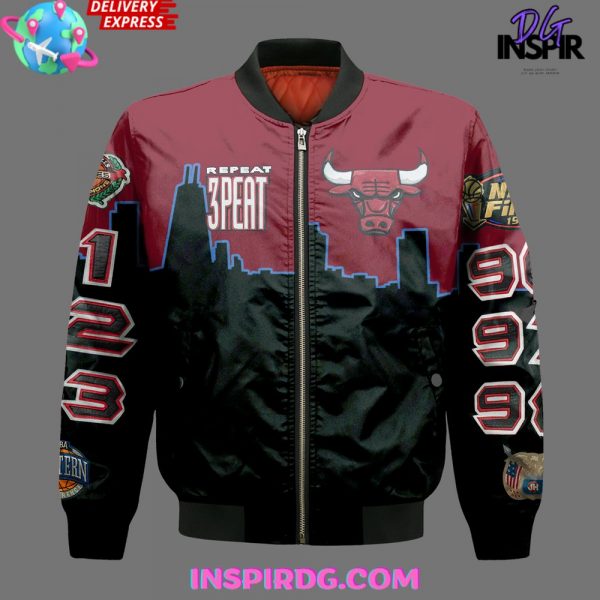 Michael Jordan Chicago Bulls 2024 Bomber Jacket