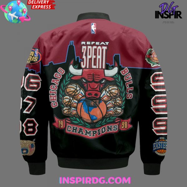 Michael Jordan Chicago Bulls 2024 Bomber Jacket