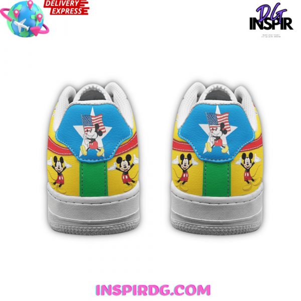 Mickey Mouse USA Olympic Paris 2024 Air Force 1