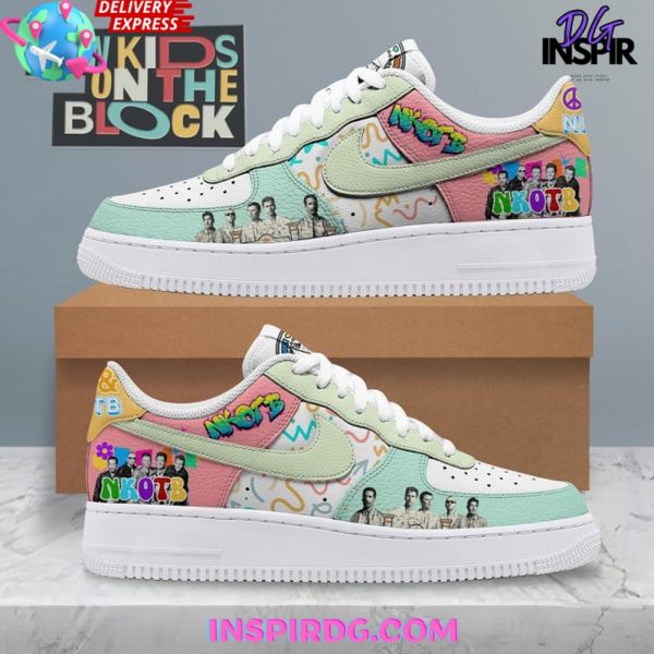 NKOTB x Nike Limited Edition Air Force 1