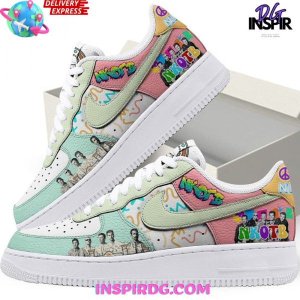 NKOTB x Nike Limited Edition Air Force 1
