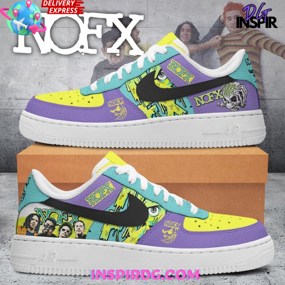 NOFX Punk Rock Limited Edition Air Force 1 InspirDG