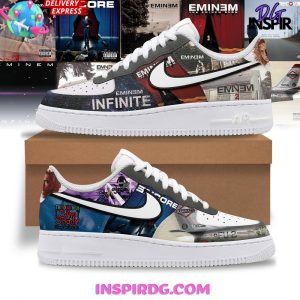 Eminem Album Cover Collection Nike Air Force 1 InspirDG