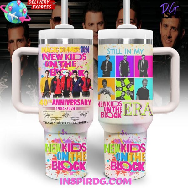 New Kids On The Block 40th Anniversary Stanley Tumbler Cup