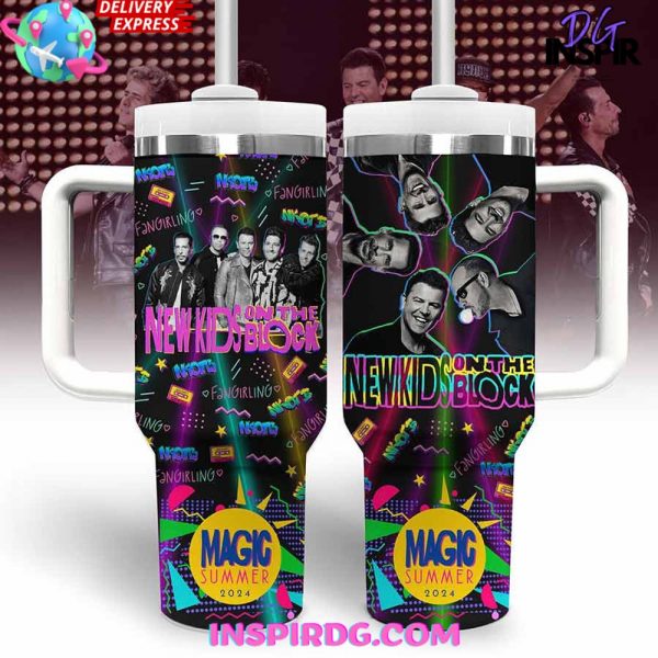New Kids On The Block Magic Summer 2024 Stanley Tumbler Cup