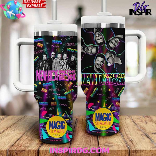 New Kids On The Block Magic Summer 2024 Stanley Tumbler Cup