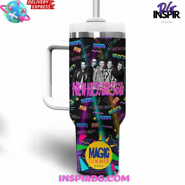 New Kids On The Block Magic Summer 2024 Stanley Tumbler Cup