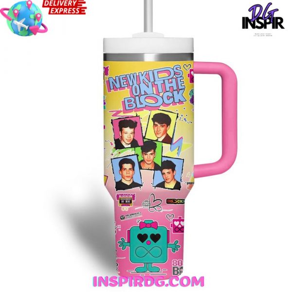 New Kids On The Block Stanley Tumbler Cup 40oz