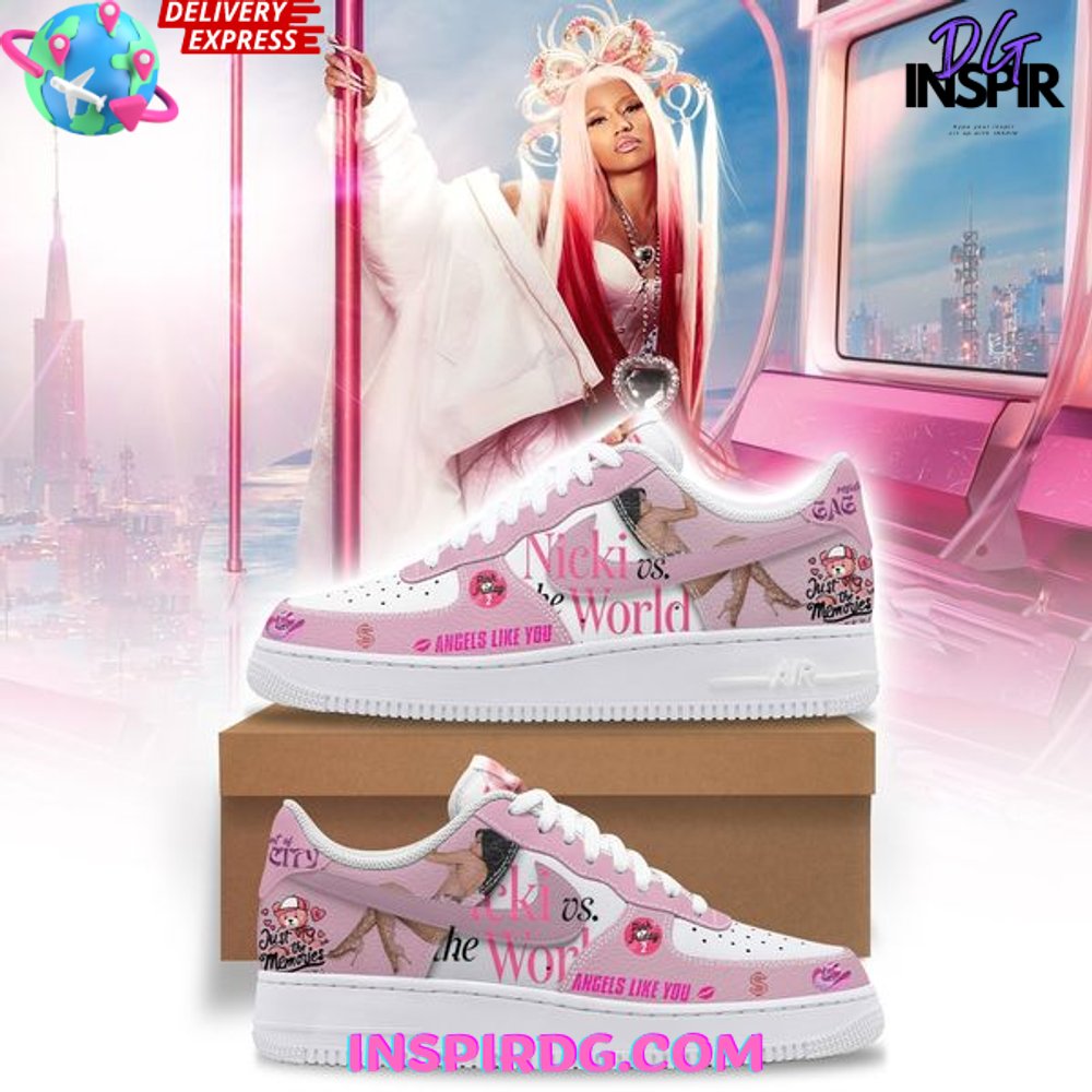 Nicki Minaj Angels Like You Nike Air Force 1 InspirDG