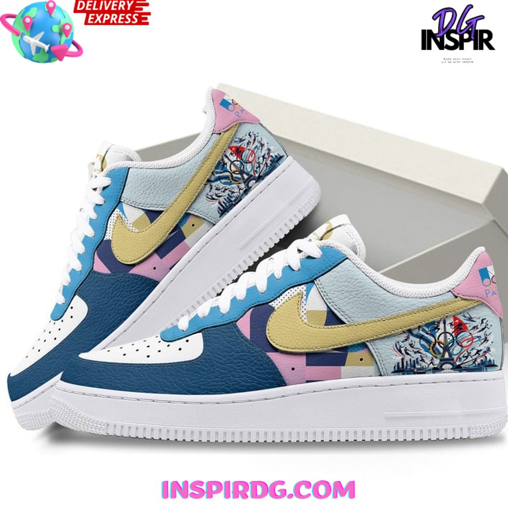 OLYMPIC PARIS 2024 Nike Air Force 1 Shoes InspirDG