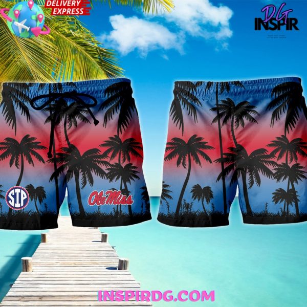 Ole Miss Rebels Come To The Sip Hawaiian Shirt Set