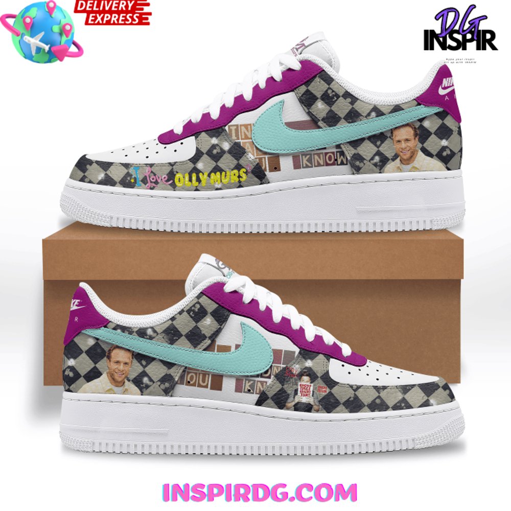 Olly Murs Limited Edition Air Force 1 Olly Murs Limited Edition Air Force 1