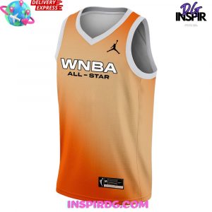 WNBA AllStar 2024 Caitlin Clark Orange Basketball Jersey