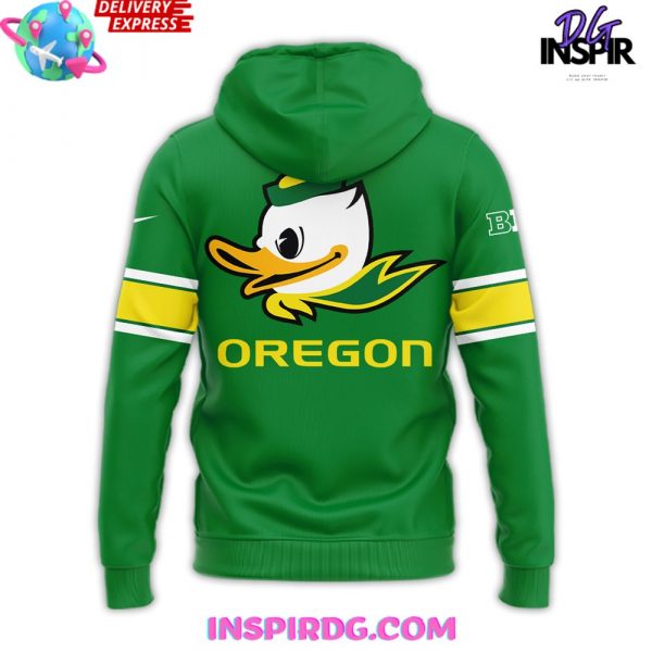 Oregon Ducks Gang Green Football Jersey