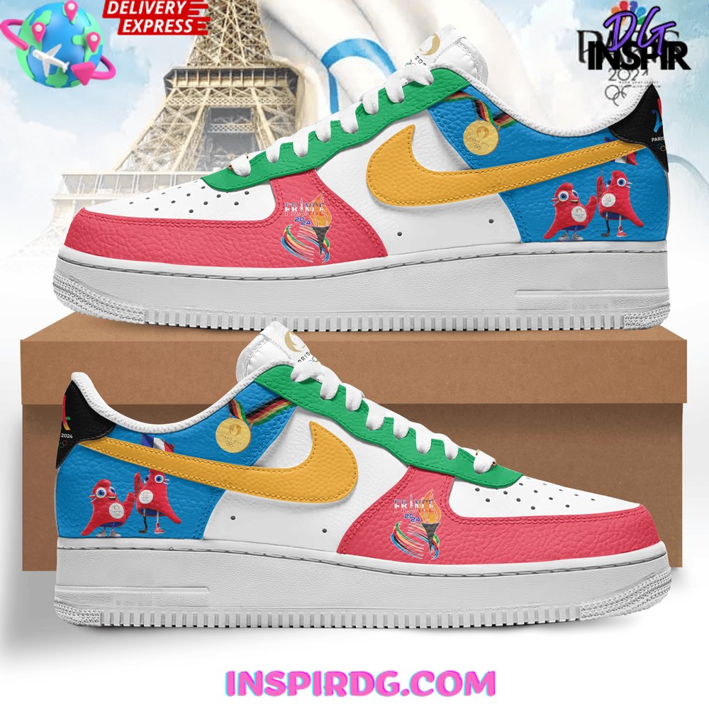 Olympic Paris 2024 Limited Edition Air Force 1 Shoes Olympic Paris 2024 Limited Edition Air Force 1 Shoes
