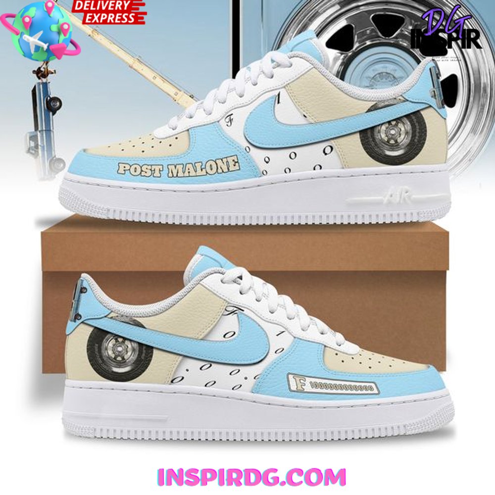 Post Malone Style Limited Edition Air Force 1 InspirDG