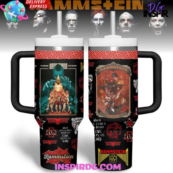 Premium Rammstein Rock Band Stanley Tumbler Cup 40z