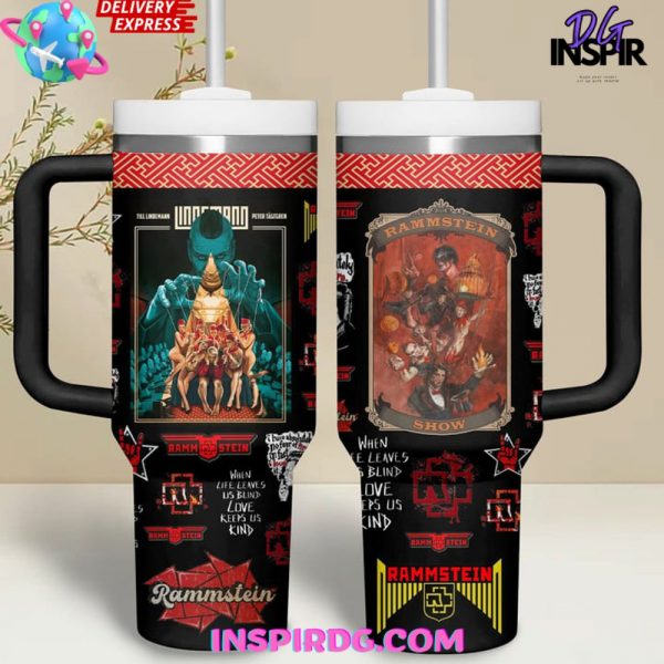 Premium Rammstein Rock Band Stanley Tumbler Cup 40z