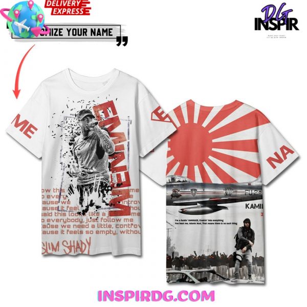 Rapper Eminem Slim Shady Custom T-Shirt